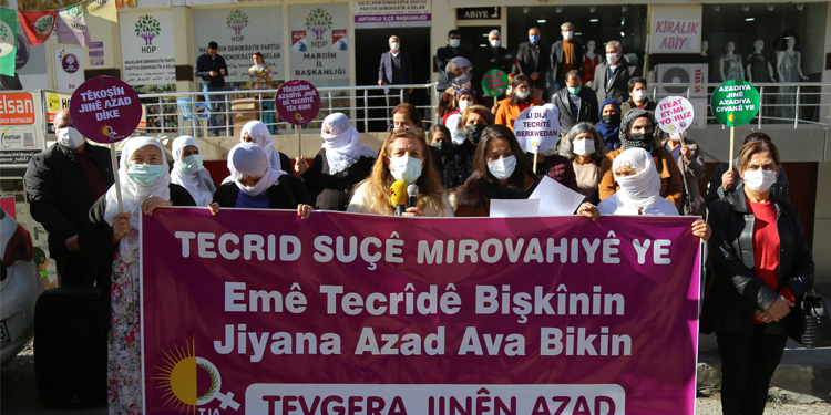 Kadınlardan CPT’ye Öcalan çağrısı Kadınlardan CPT’ye Öcalan çağrısı