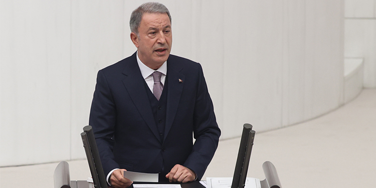 Kimyasal silah kullanımı Bakan Akar’a soruldu Kimyasal silah kullanımı Bakan Akar’a soruldu