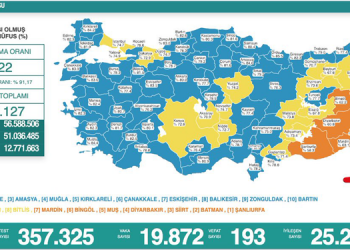 Kovid-19’dan 193 kişi vefat etti