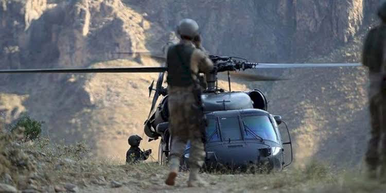 Şırnak’ta askeri operasyon başlatıldı Şırnak’ta askeri operasyon başlatıldı