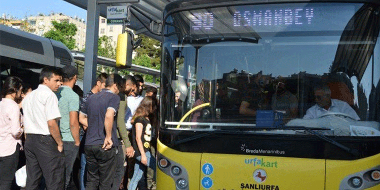 Urfa’da ulaşıma zam Urfa’da ulaşıma zam