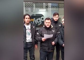 Vigo’da iş bırakan motokuryeler taleplerini açıkladı