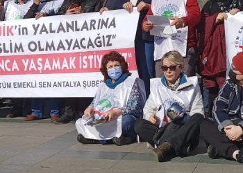 Tüm Emekliler Sendikası’ndan enflasyon protestosu