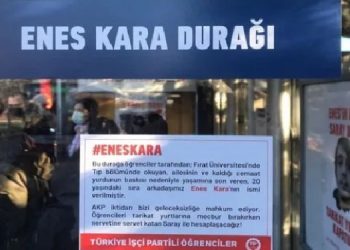 Durağa Enes Kara adı verildi