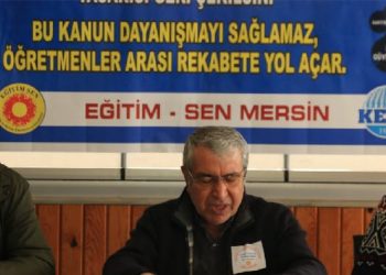 Eğitim Sen: Öğretmenlik Meslek Kanunu’nu geri çekilmelidir