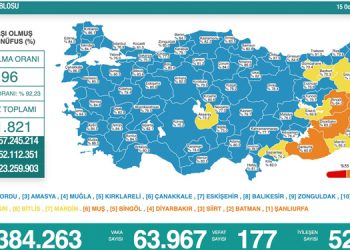 Günlük koronavirüs tablosu açıklandı: 177 kişi hayatını kaybetti