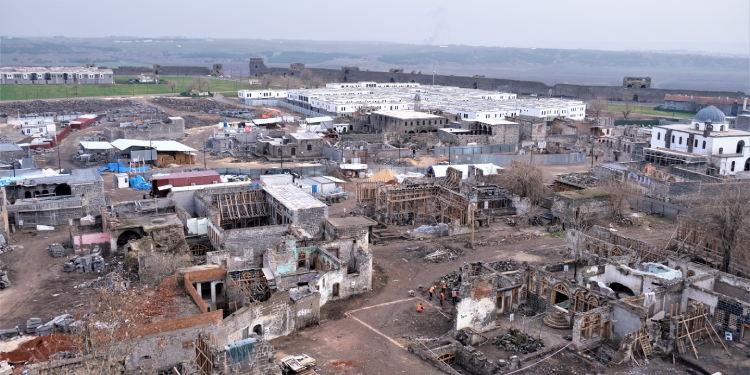 Sur’da yıkımın ve talanın görüntüsü Sur’da yıkımın ve talanın görüntüsü