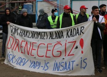 İnşaat işçilerinin direnişi kazanımla sonuçlandı