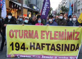KHK’lilerin oturma eylemi 194’ncü haftasında