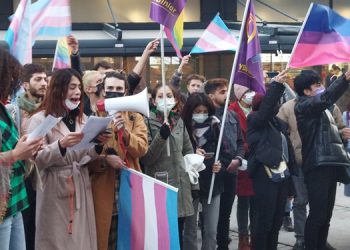 Transfobik nefret saldırıları protesto edildi