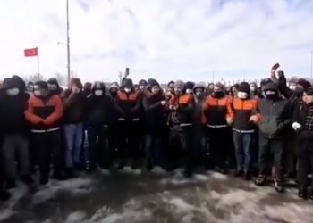 Trendyol işçilerinden iş bırakma eylemi