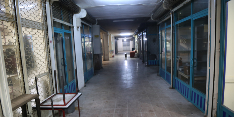 Tütüncüler çarşısında ”ölüm sessizliği” Tütüncüler çarşısında ”ölüm sessizliği”