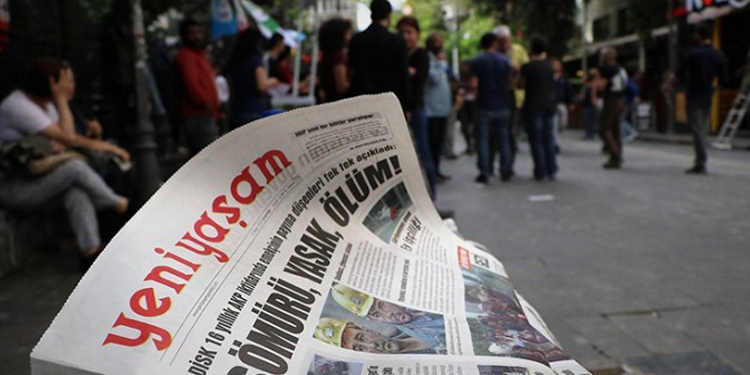 Yeni Yaşam gazetesine erişim engeli Yeni Yaşam gazetesine erişim engeli
