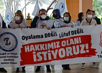 Beyaz Nöbet: Hakkımız olanı istiyoruz
