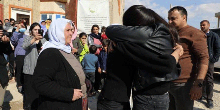 DAİŞ’in esaretinden 8 yıl sonra kurtuldu DAİŞ’in esaretinden 8 yıl sonra kurtuldu