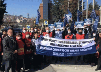 Darinda Çorap işçileri: Hakkımızı alana kadar direneceğiz