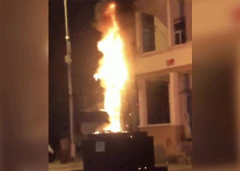 Edirne’deki Adalet Anıtı’nı yakan saldırganlar tutuklandı