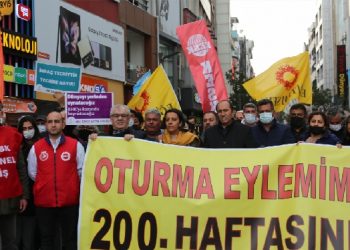 KHK’lilerin oturma eylemi 200’üncü haftasında