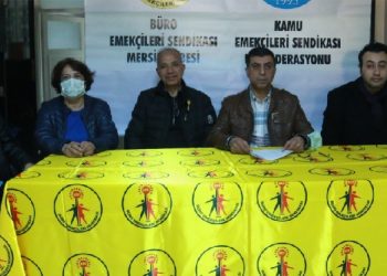 Mersin’de sürgün protestosu