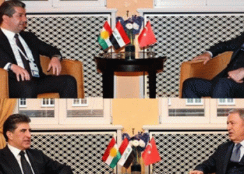 Mesrur ve Nêçirvan Barzani Akar ile görüştü