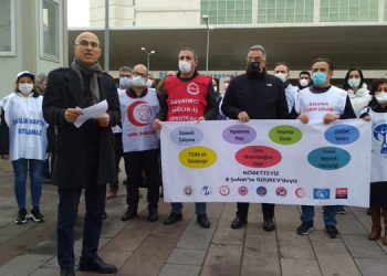 Sağlık emekçileri: Hakkımız olanı istiyoruz