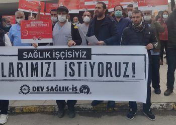 Sağlık işçileri için ek zam talebi