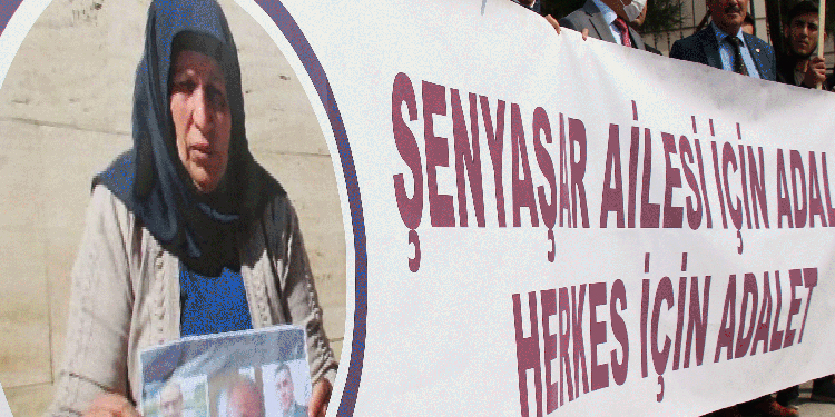 Şenyaşar ailesi: Adaletsizliği görmezden gelenler kaybedecek Şenyaşar ailesi: Adaletsizliği görmezden gelenler kaybedecek