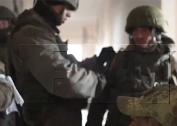 Azov Taburu’nun üssünde Hitler’i anlatan kitaplar bulundu