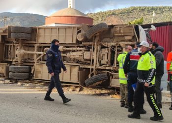 Akkuyu’da bir haftada üçüncü servis kazası: Biri ağır 12 yaralı