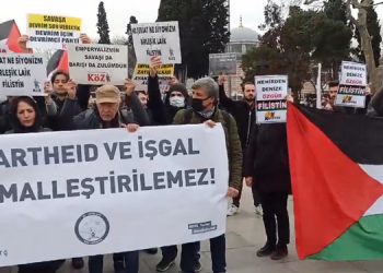 BDS Türkiye’den Herzog protestosu