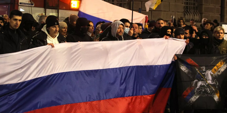 Belgrad’da, Yugoslavya’nın bombalanmasının yıldönümünde ‘NATO’ya karşıyız’ etkinliği düzenlendi Belgrad’da, Yugoslavya’nın bombalanmasının yıldönümünde ‘NATO’ya karşıyız’ etkinliği düzenlendi