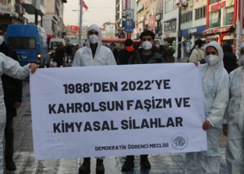 Demokratik Öğrenci Meclisi’nden Halepçe Katliamı anması