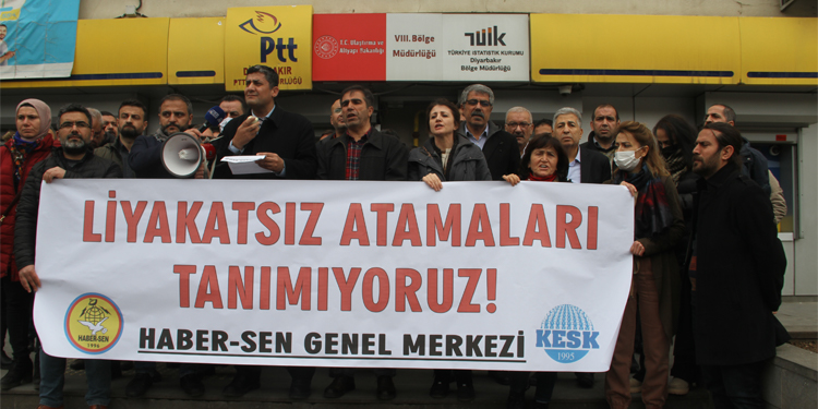 HABER-SEN: Muhaliflerin yerine yandaşlar atanıyor HABER-SEN: Muhaliflerin yerine yandaşlar atanıyor