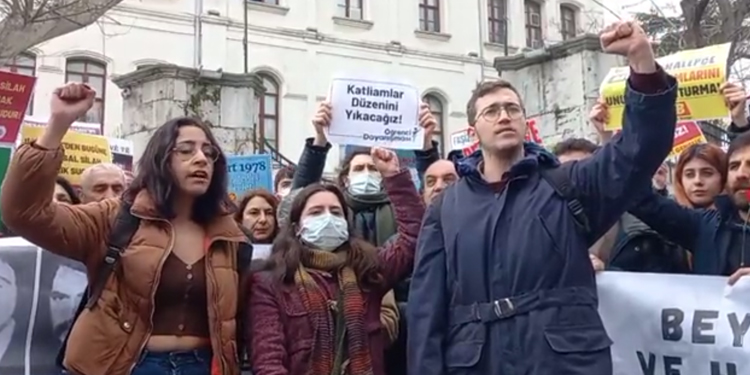 İstanbul Üniversite’sinde Beyazıt ve Halepçe anması yapıldı İstanbul Üniversite’sinde Beyazıt ve Halepçe anması yapıldı