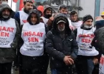 Karlı ve soğuk havalara rağmen direnişler devam ediyor