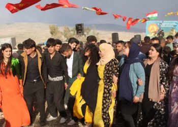 Kerkük’te coşkulu Newroz kutlaması