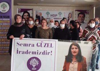 ‘‘Semra Güzel irademizdir’’ afişine soruşturma ve takipsizlik