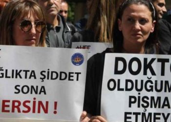 Uzman çavuştan doktora şiddet