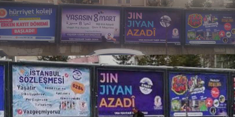 Valilik ‘İstanbul Sözleşmesi yaşatır’ afişini kaldırttı Valilik ‘İstanbul Sözleşmesi yaşatır’ afişini kaldırttı