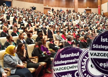 İstanbul Sözleşmesi davası başladı: Tarihin en kalabalık salonu