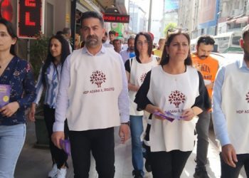 Adana’da 1 Mayıs için bildiri dağıtımı