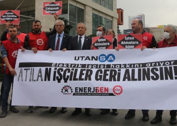 EnerjiSA’nın işten çıkardığı işçilerin eylemi sürüyor