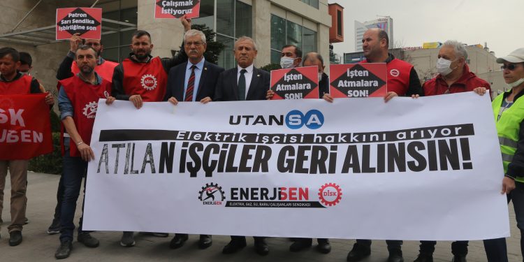 EnerjiSA’nın işten çıkardığı işçilerin eylemi sürüyor