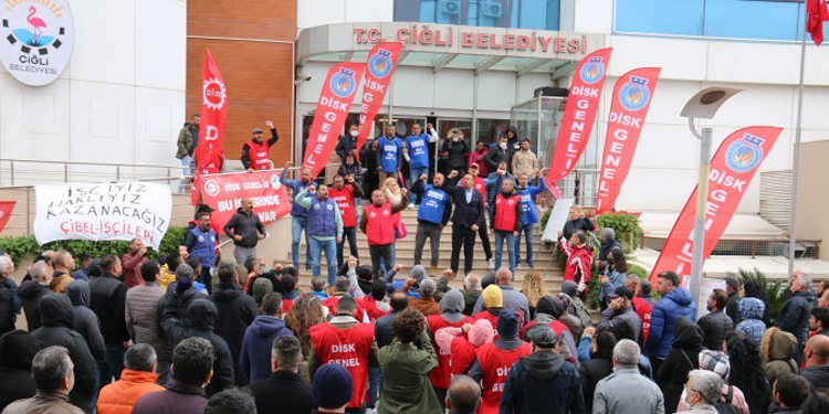 Çiğli’de işçilerin direnişi büyüyor Çiğli’de işçilerin direnişi büyüyor