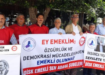 Emekliler: 1 Mayıs’ta iş, emek, özgürlük talebiyle alanlardayız
