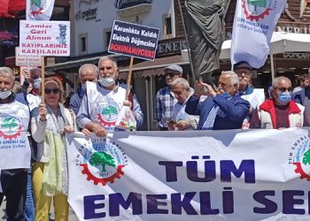 Emeklilerden miting çağrısı