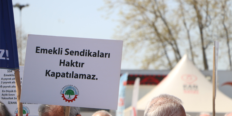 Emeklilerin Ankara yürüyüşü başladı Emeklilerin Ankara yürüyüşü başladı