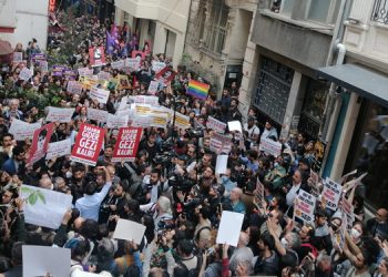 Gezi Davası kararına karşı Taksim’de yürüyüş