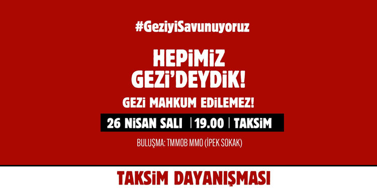Her yerde #GEZİYİSAVUNUYORUZ Her yerde #GEZİYİSAVUNUYORUZ