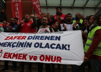 Çiğli’de işçilerin direnişi büyüyor
